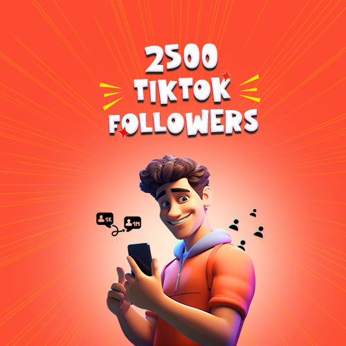 Buy 2500 TikTok Followers