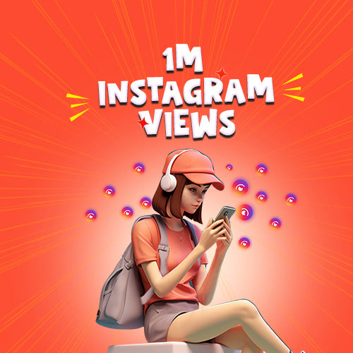 Buy 1M Real Active Instagram Views for videos